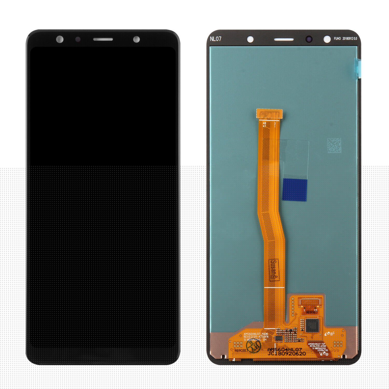 Mobile Phone LCD for Samsung Galaxy A750 A7 2018 LCD Screen Display 